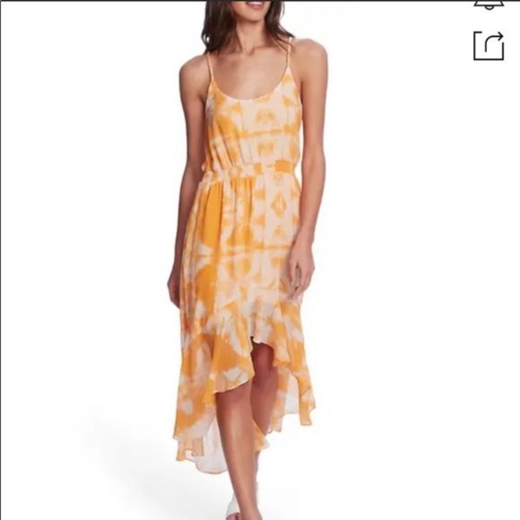 NWT 1.State Tie Dye Desert Oasis Dress Cactus Bud - Picture 3 of 11